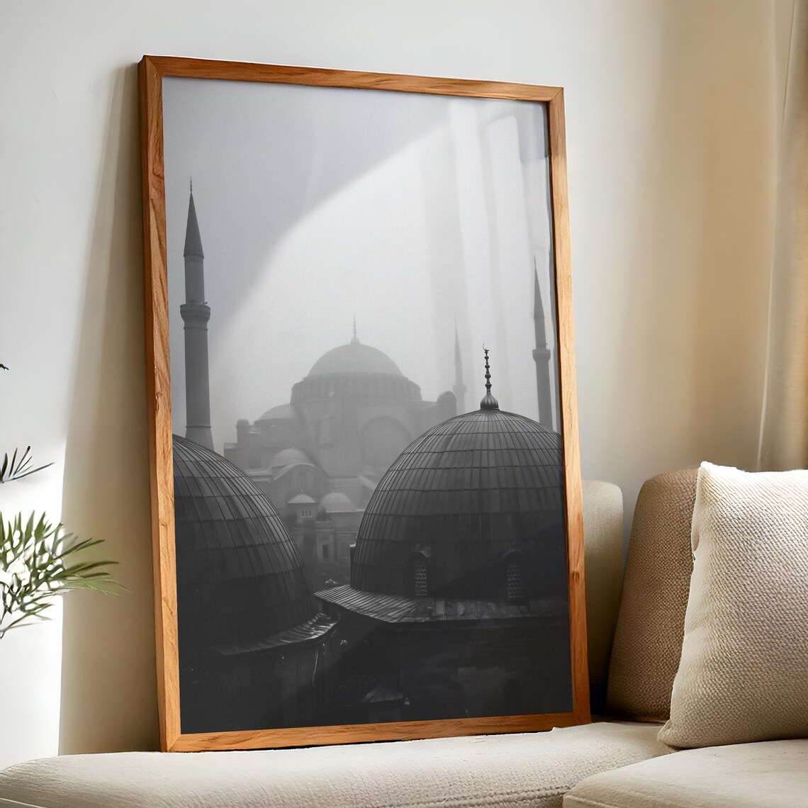 Istanbul Hagia Sophia, Minimalist Travel Poster