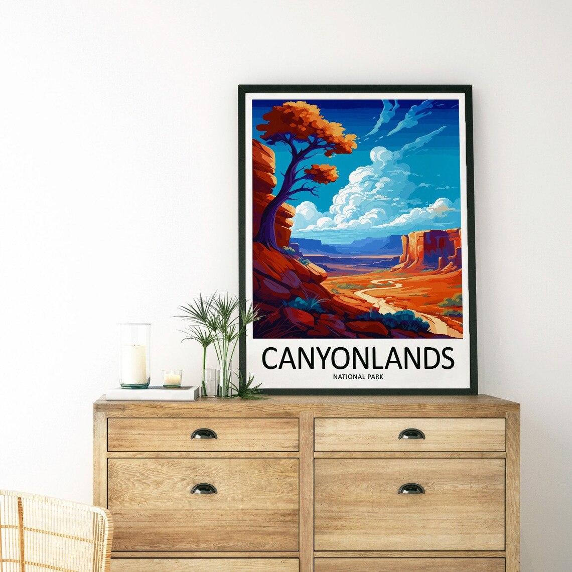 Canyonlands National Park Travel Poster, Landscape - Image 3