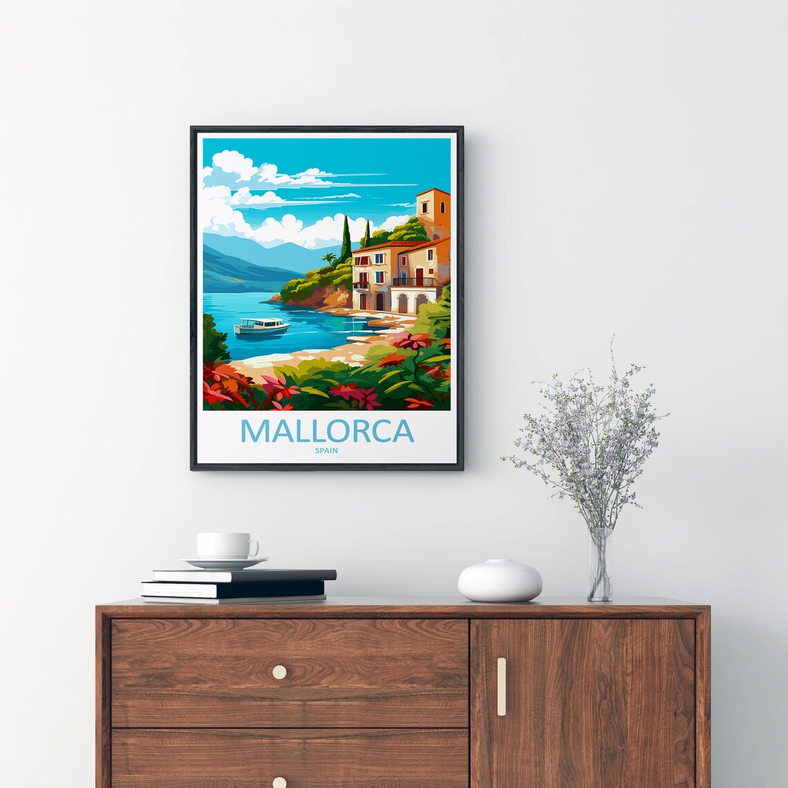 Mallorca Travel Print, Spain Home Decoration - Image 2