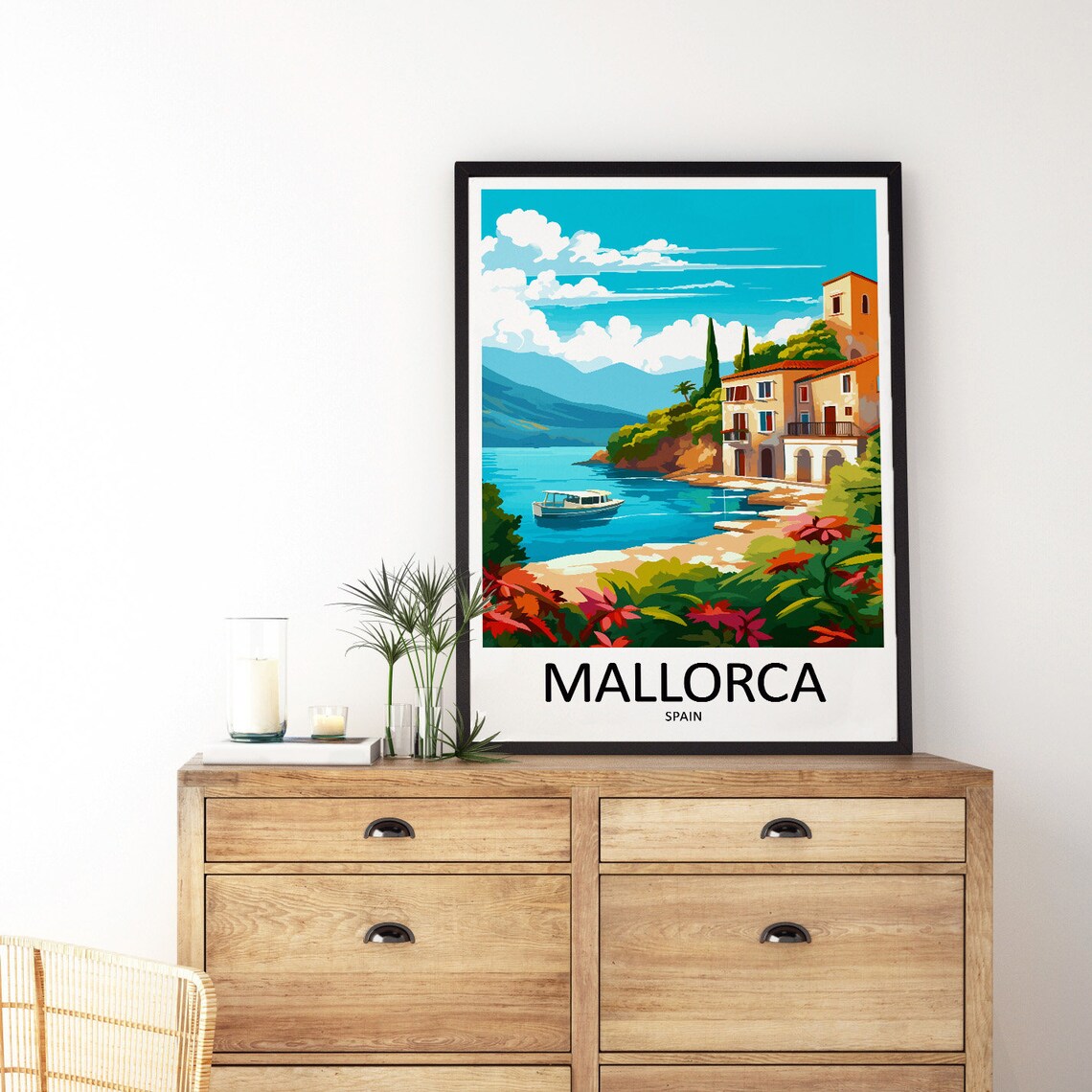 Mallorca Travel Print, Spain Home Decoration - Image 3