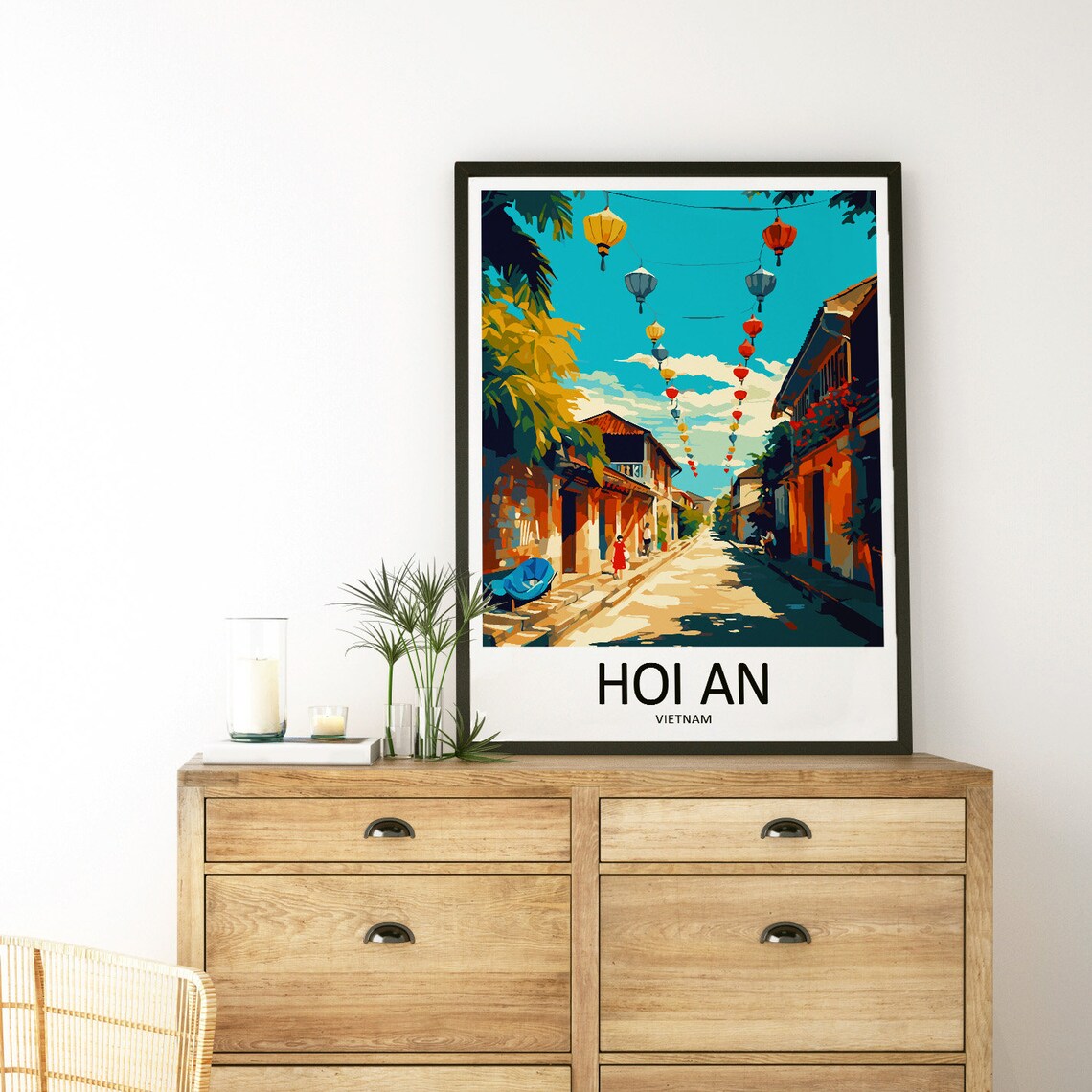 Hoi An Travel Poster, Vietnam Wall Decor - Image 3