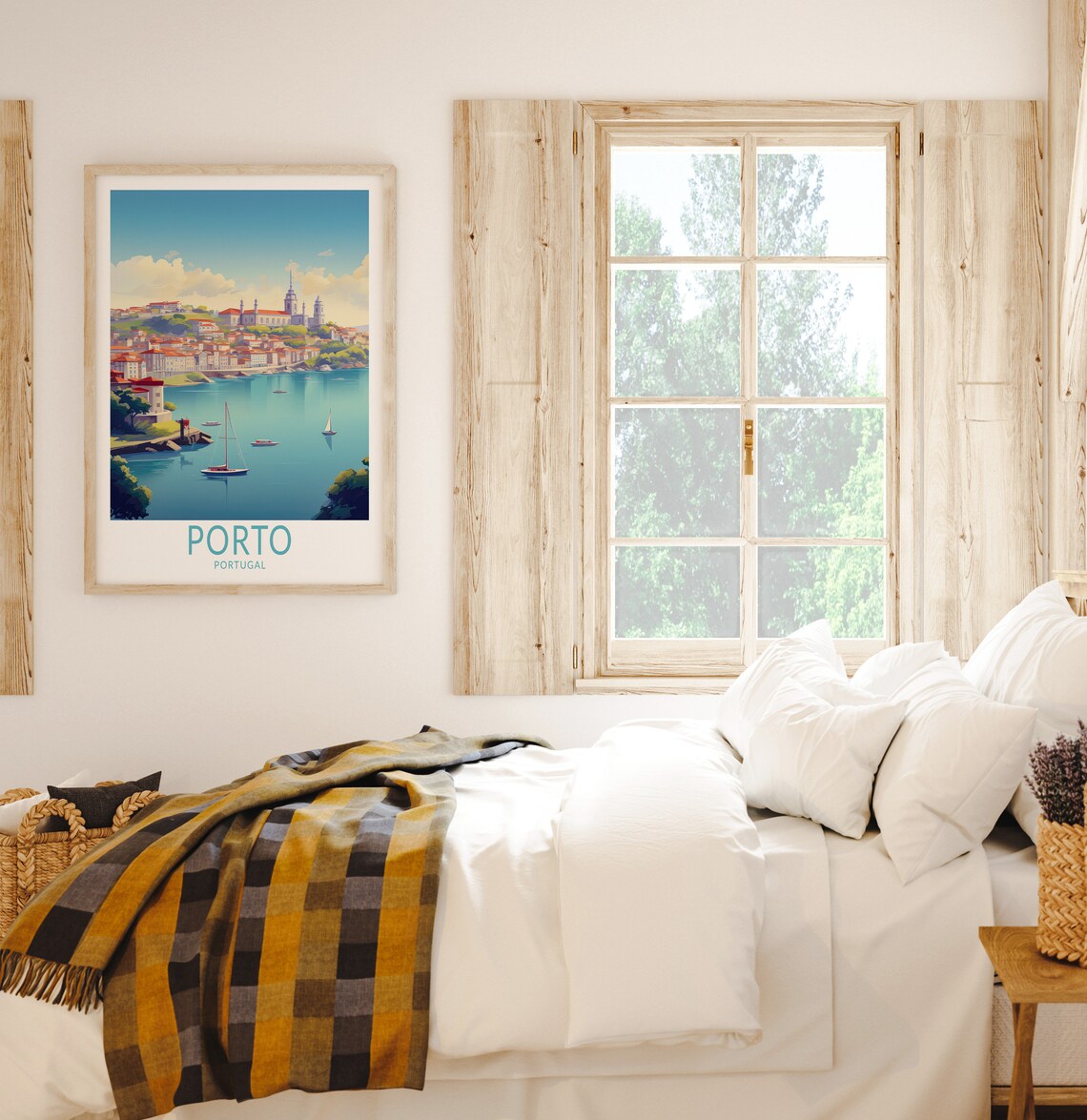 Porto Portugal Travel Poster, Custom Travel Print - Image 2