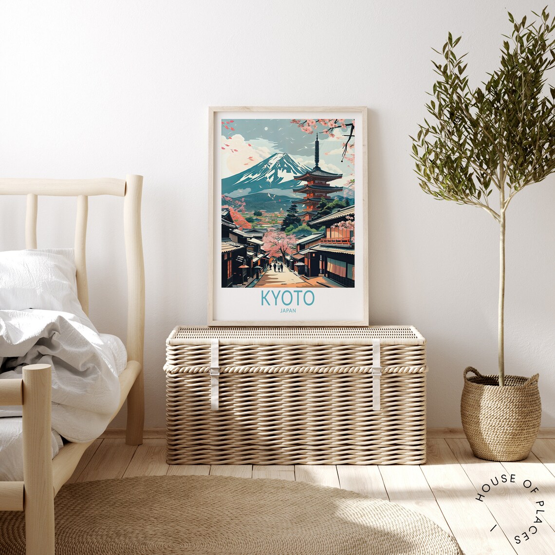 Kyoto Travel Poster, Japan City Wall Art Print - Image 4