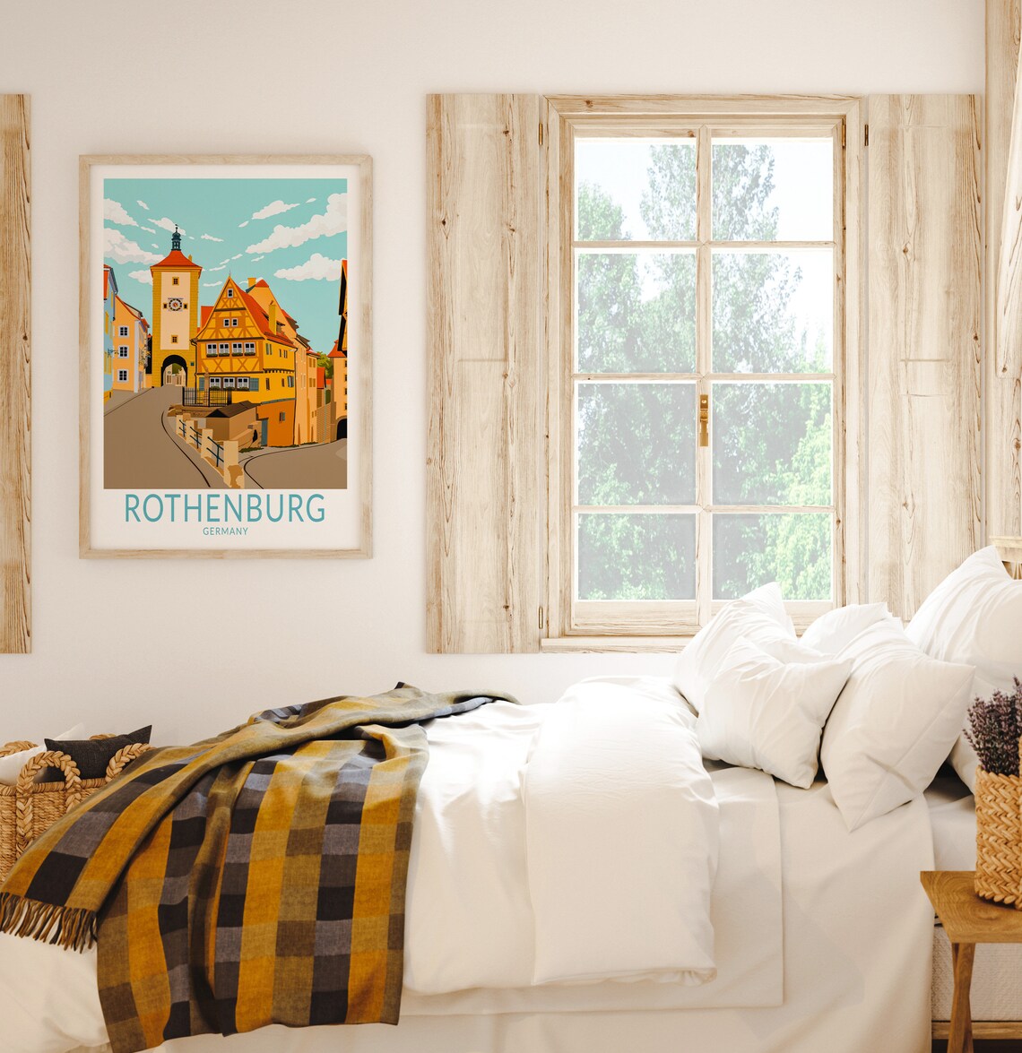 Rothenburg Ob Der Tauber Germany Travel Poster - Image 2