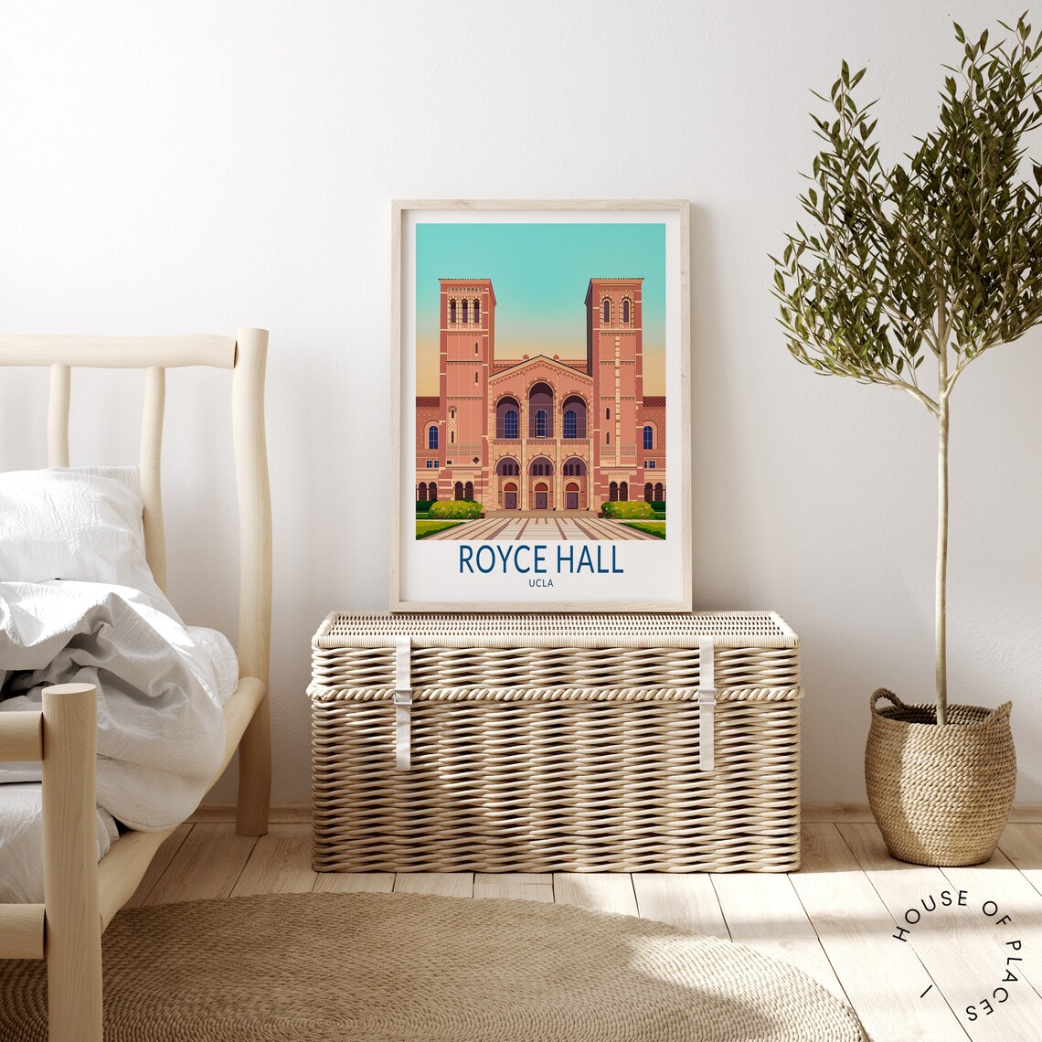 Royce Hall, Los Angeles University Art Print - Image 3