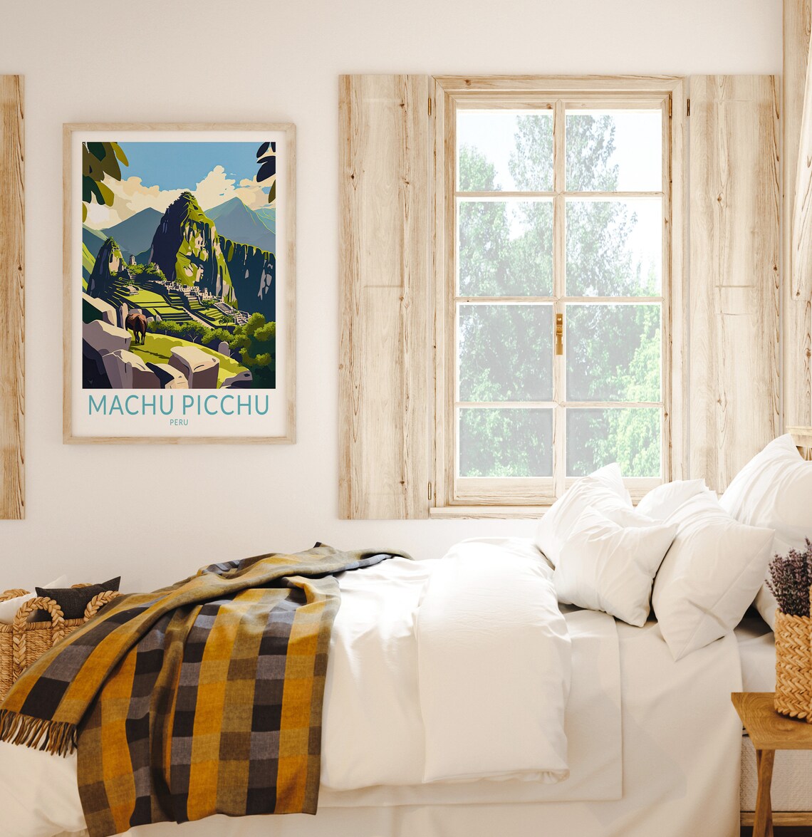 Machu Picchu Peru Travel Poster, Andes Mountains - Image 2