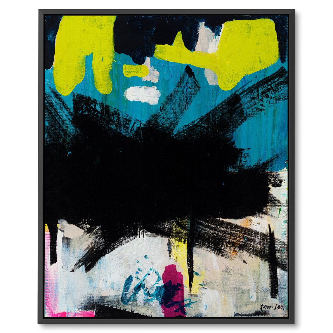 Contemporary Abstract Painting, Modern Art Print - Image 4