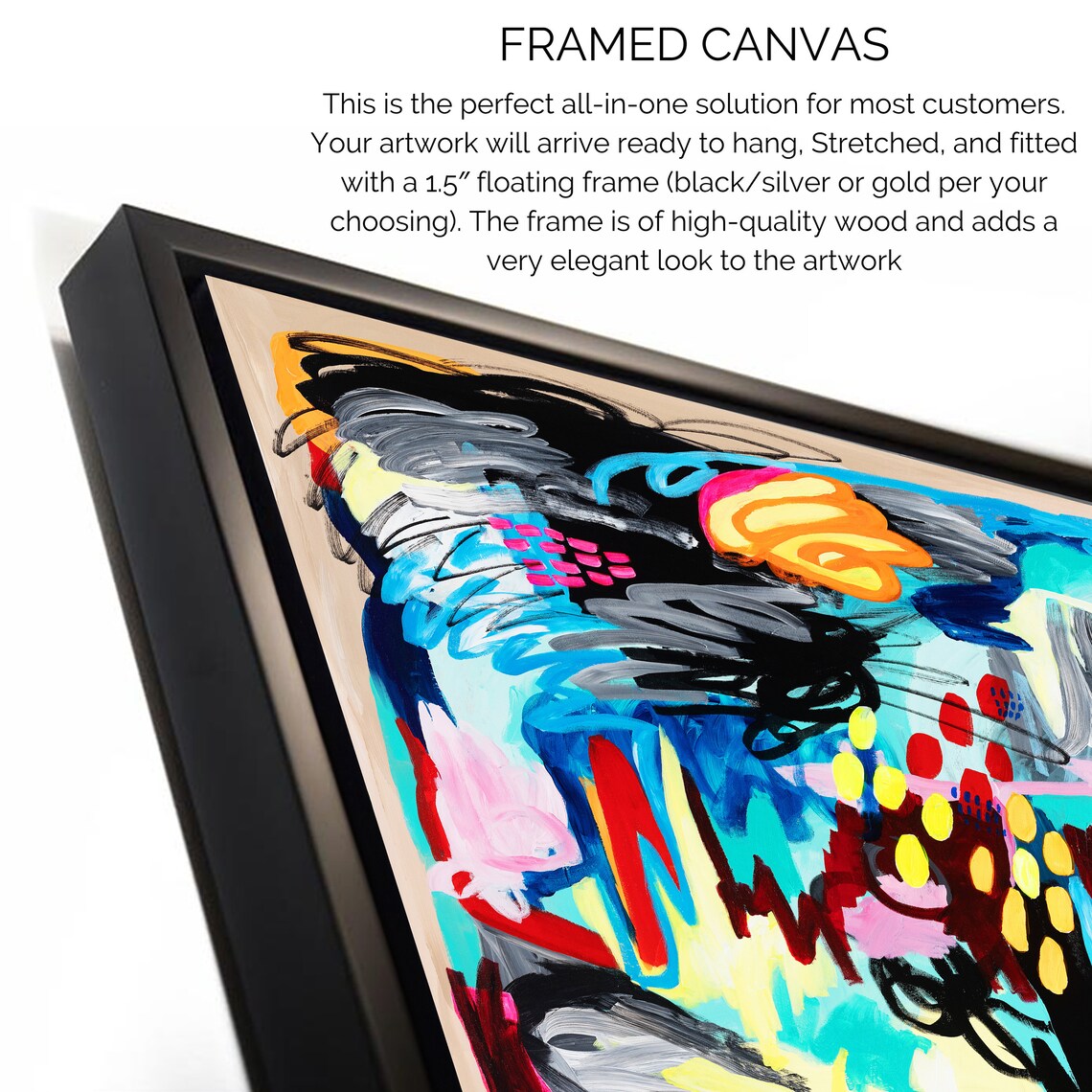 Contemporary Abstract Art Print, Living Room Decor - Image 3