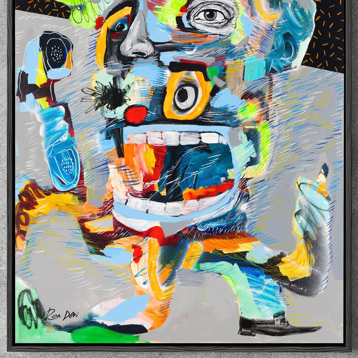 Ron Deri Transformation Modern Abstract Art Print - Image 2