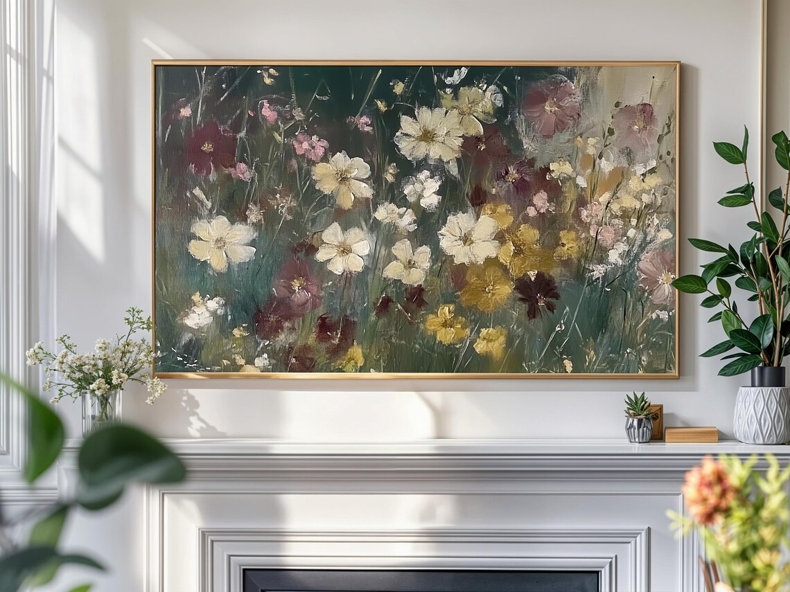 Spring Wildflowers Botanical Floral Vintage Artwork - Image 4