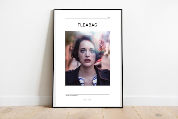 Fleabag Inspired Poster, Phoebe Waller-Bridge