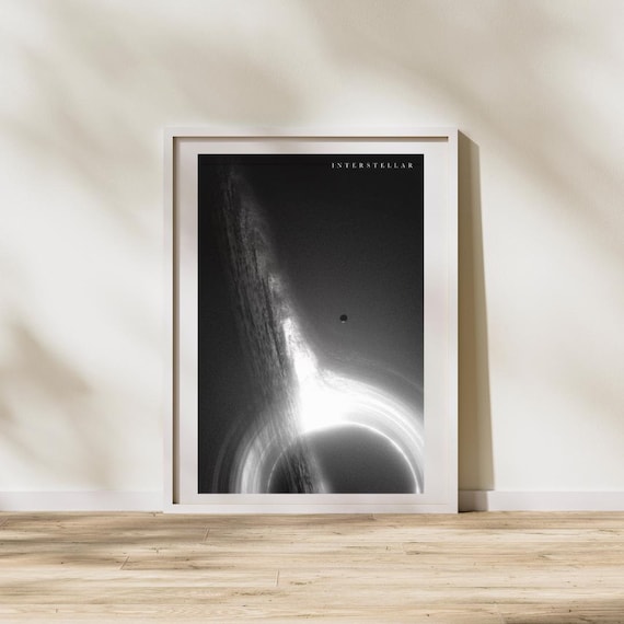 Interstellar - Christopher Nolan Movie Poster