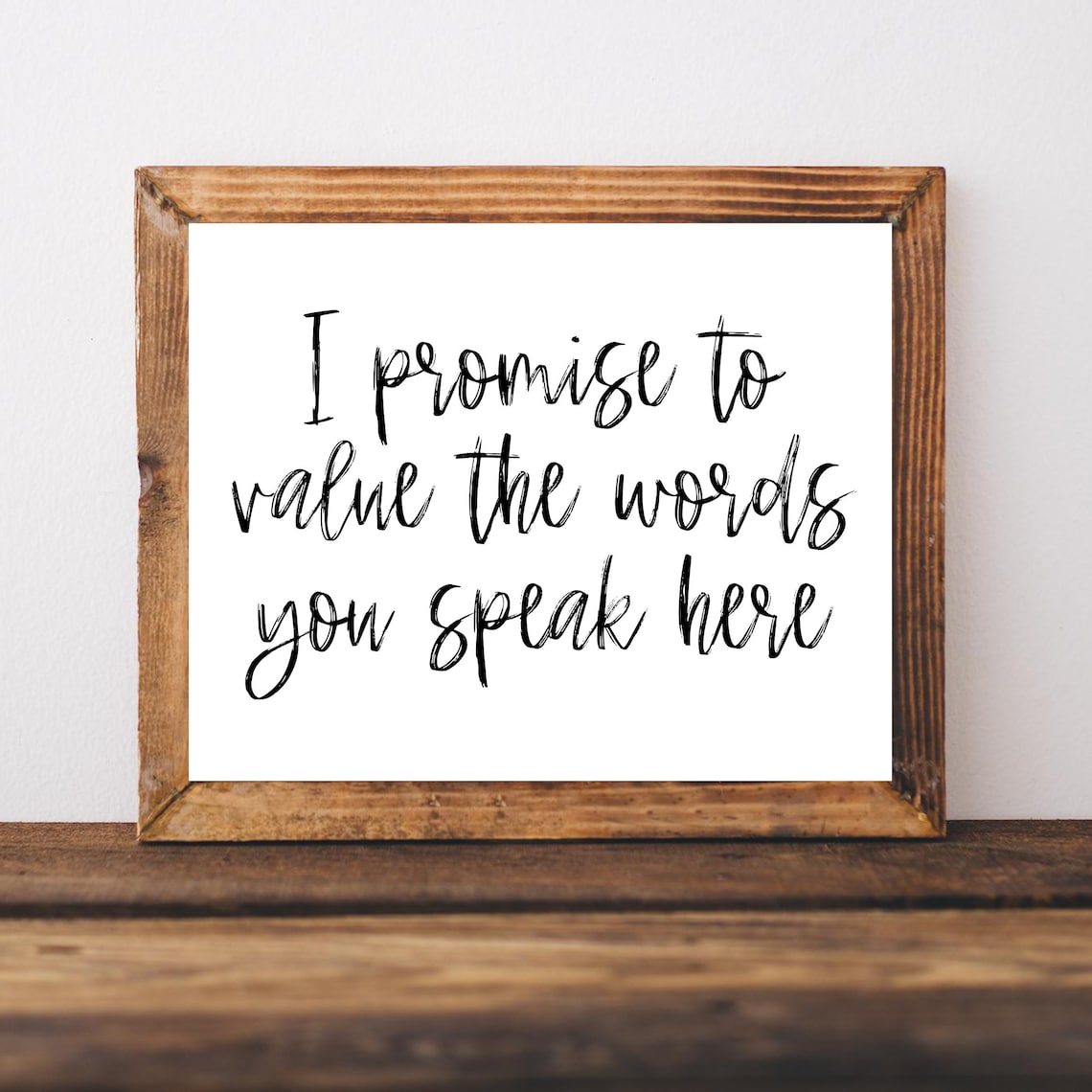Therapist Sign Gifts Office Wall Art Print