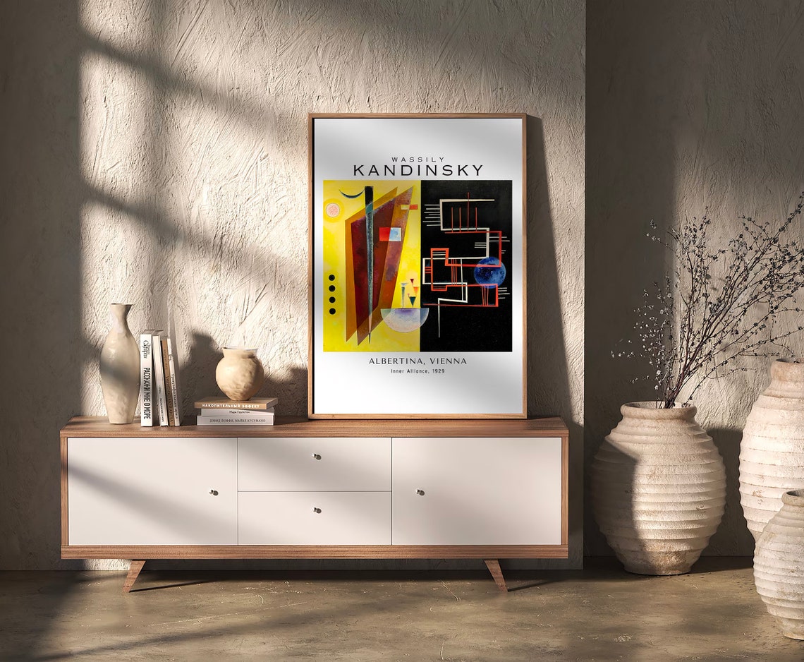 Wassily Kandinsky Inner Alliance 1929 Bauhaus Abstract Art Poster - Image 2