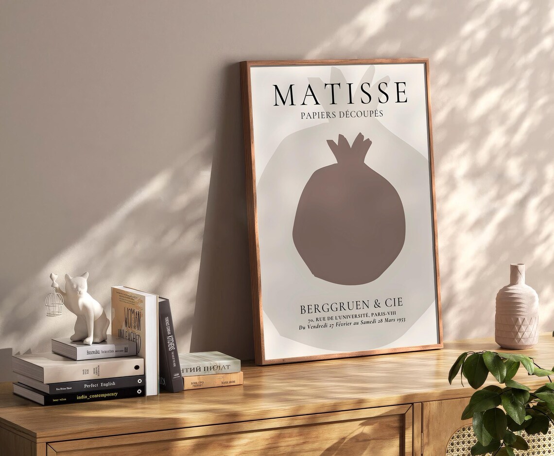 Henri Matisse Fruit Boho Style Exhibition Poster Eclectic Prints Gallery Wall Art Retro Trendy Instant - Image 2