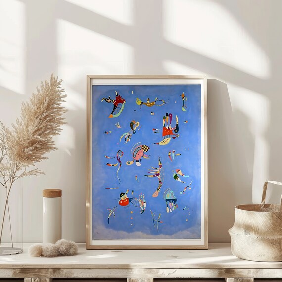 Kandinsky Print Vintage Neutral Gallery Wall Prints Minimalist Wall Art Trendy Gift Aesthetic Room Decor Vintage Prints