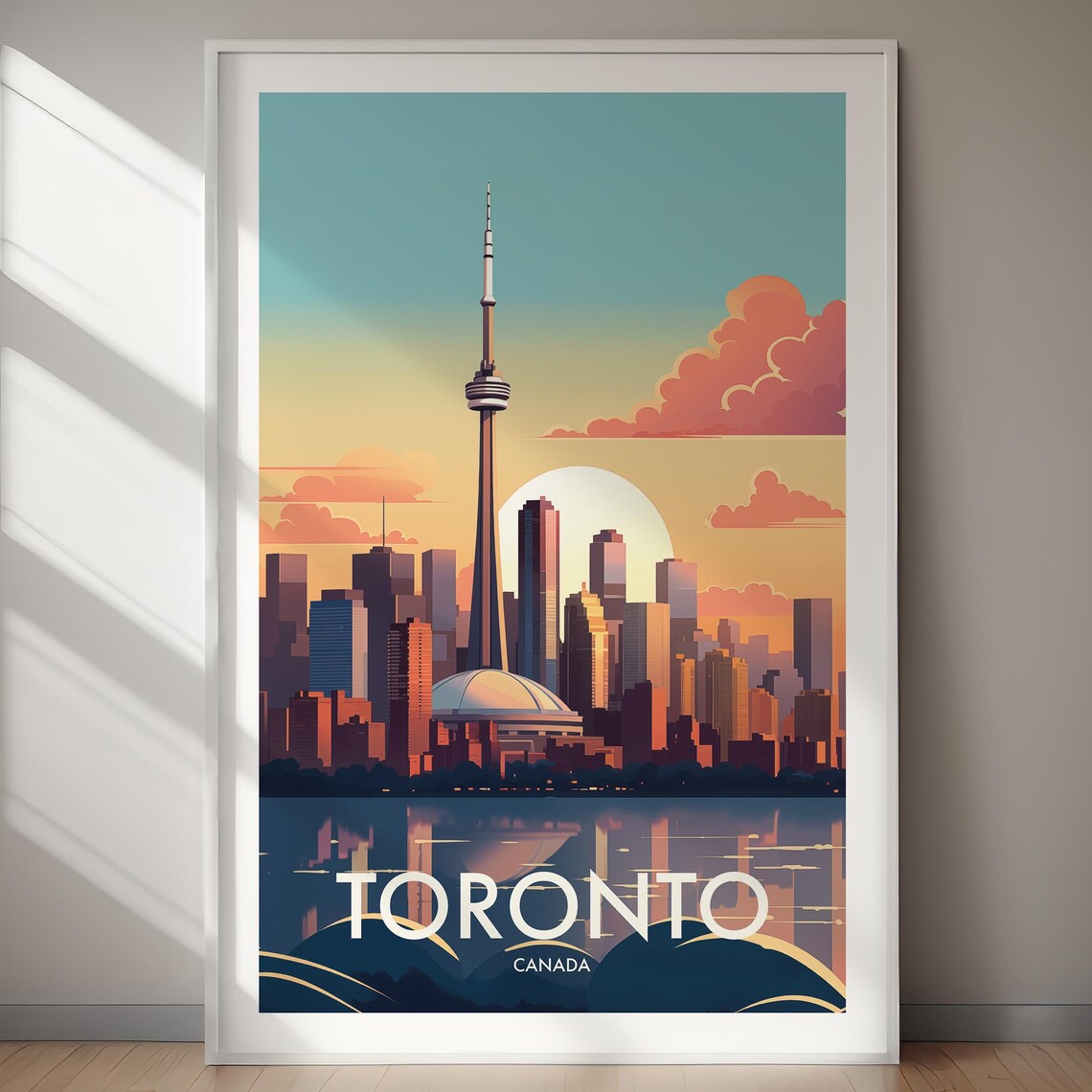 Toronto Travel Poster, Canada Travel Art Print - Image 2