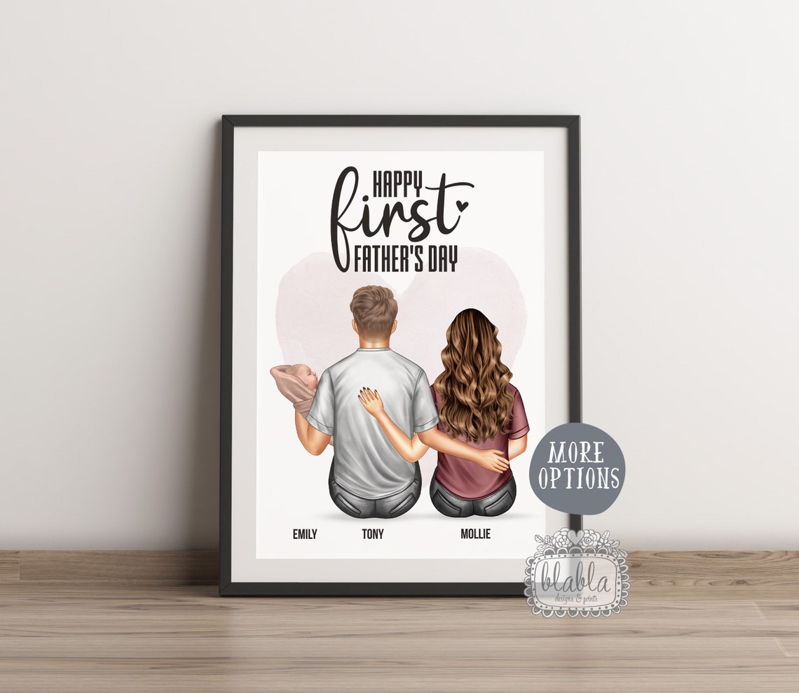 Personalised 1st Fathers Day Daddy Gifts First Fathers Day Gift For Daddy Gifts For Dad Fathers Gift Personalised Gift Fathers Day - Image 2