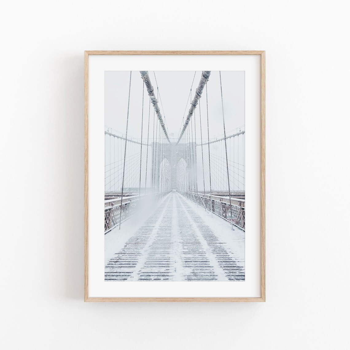 New York City View Photography Poster Print