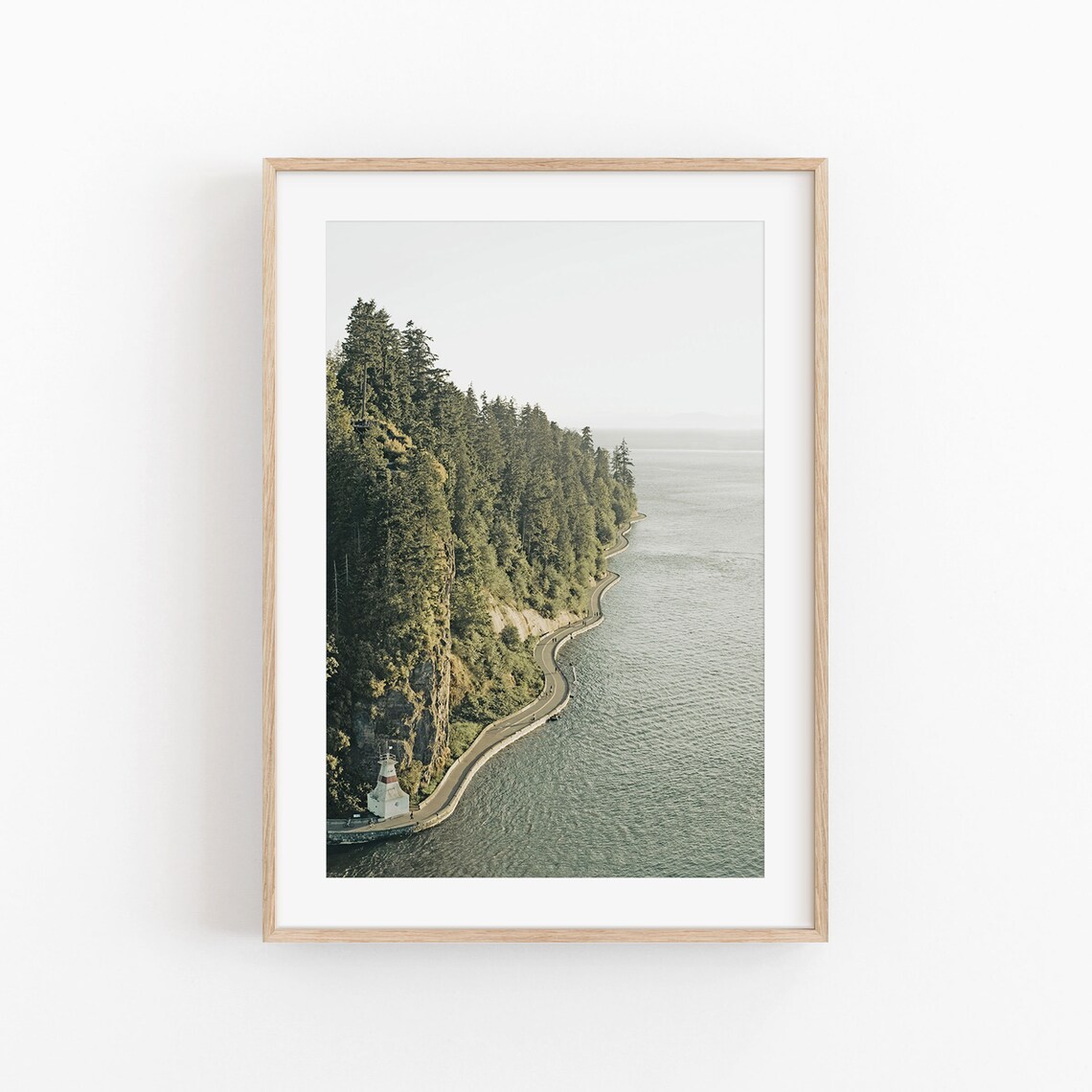 Canada Poster, Modern Minimalist Nature Art Print