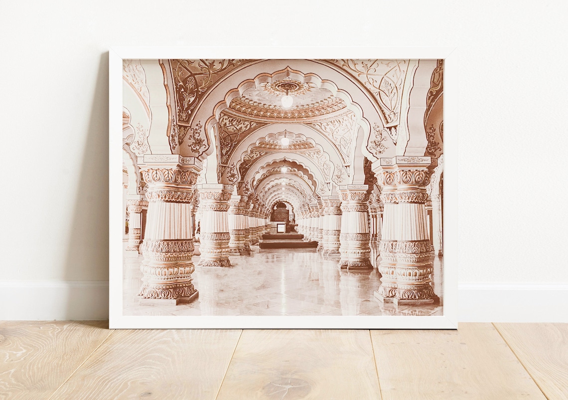 Mysore Palace India Travel Poster, City Print - Image 2