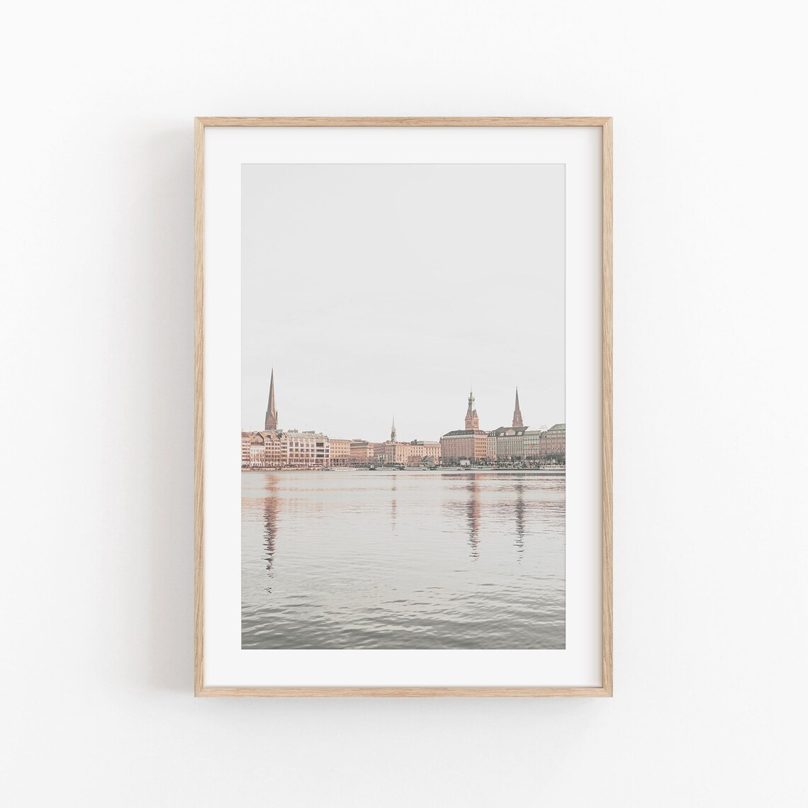 Germany Cityscape Travel Poster, City View Photo
