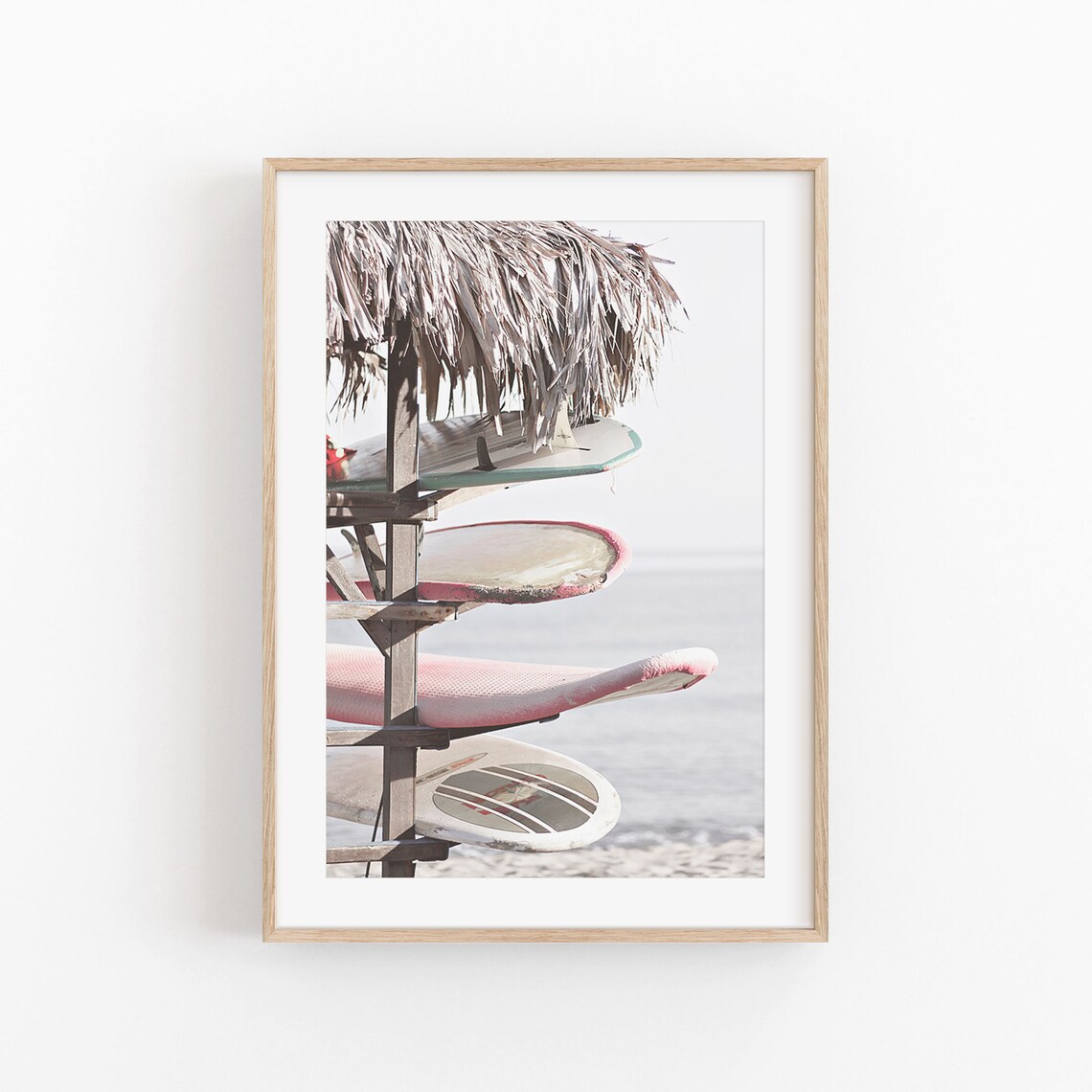 Beach Photography Ocean Water Poster Print, Coastal