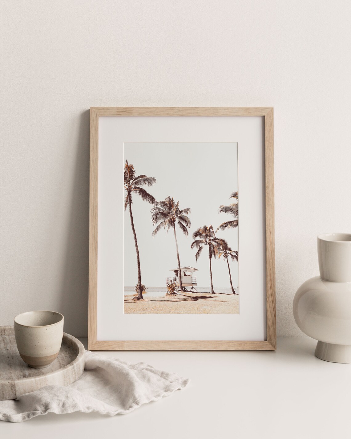 Palm Tree Modern Minimalist Art Print, California - Image 3