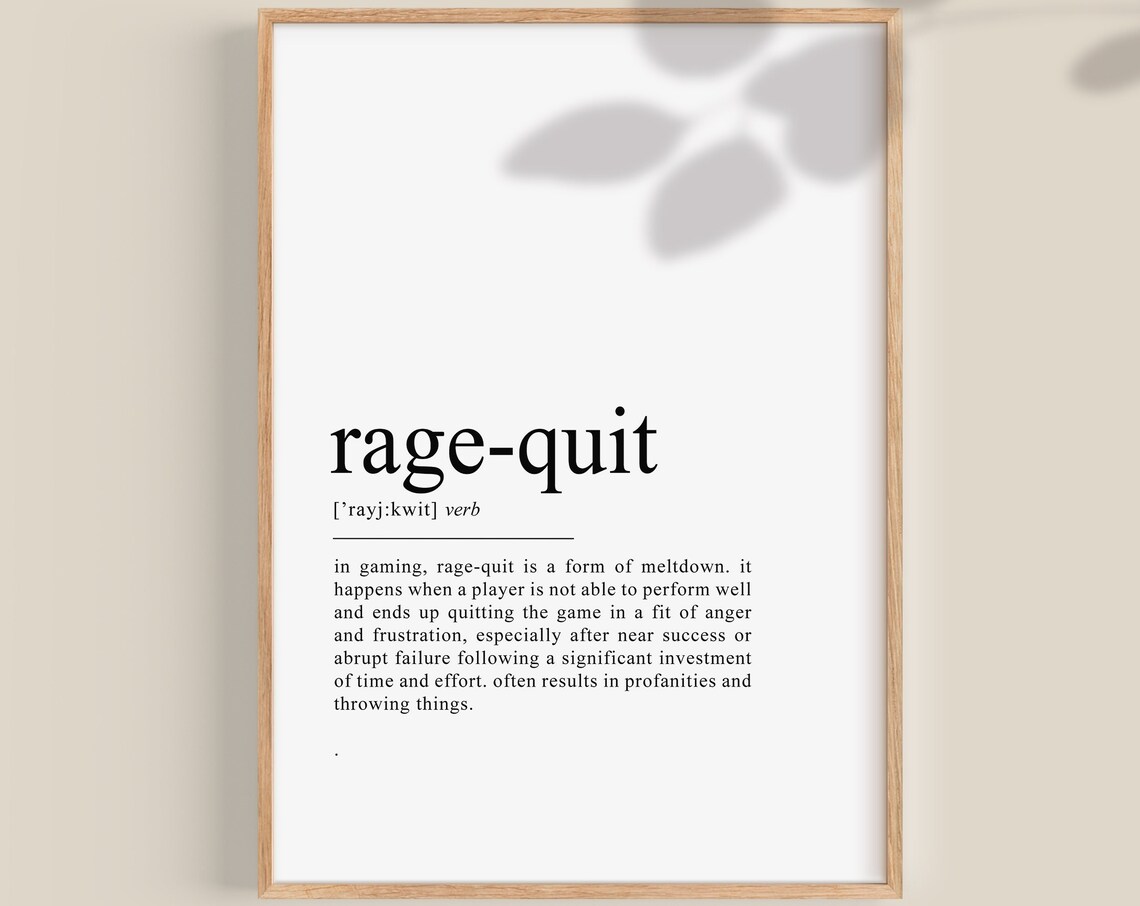 Gaming Room Decor Funny Video Game Poster