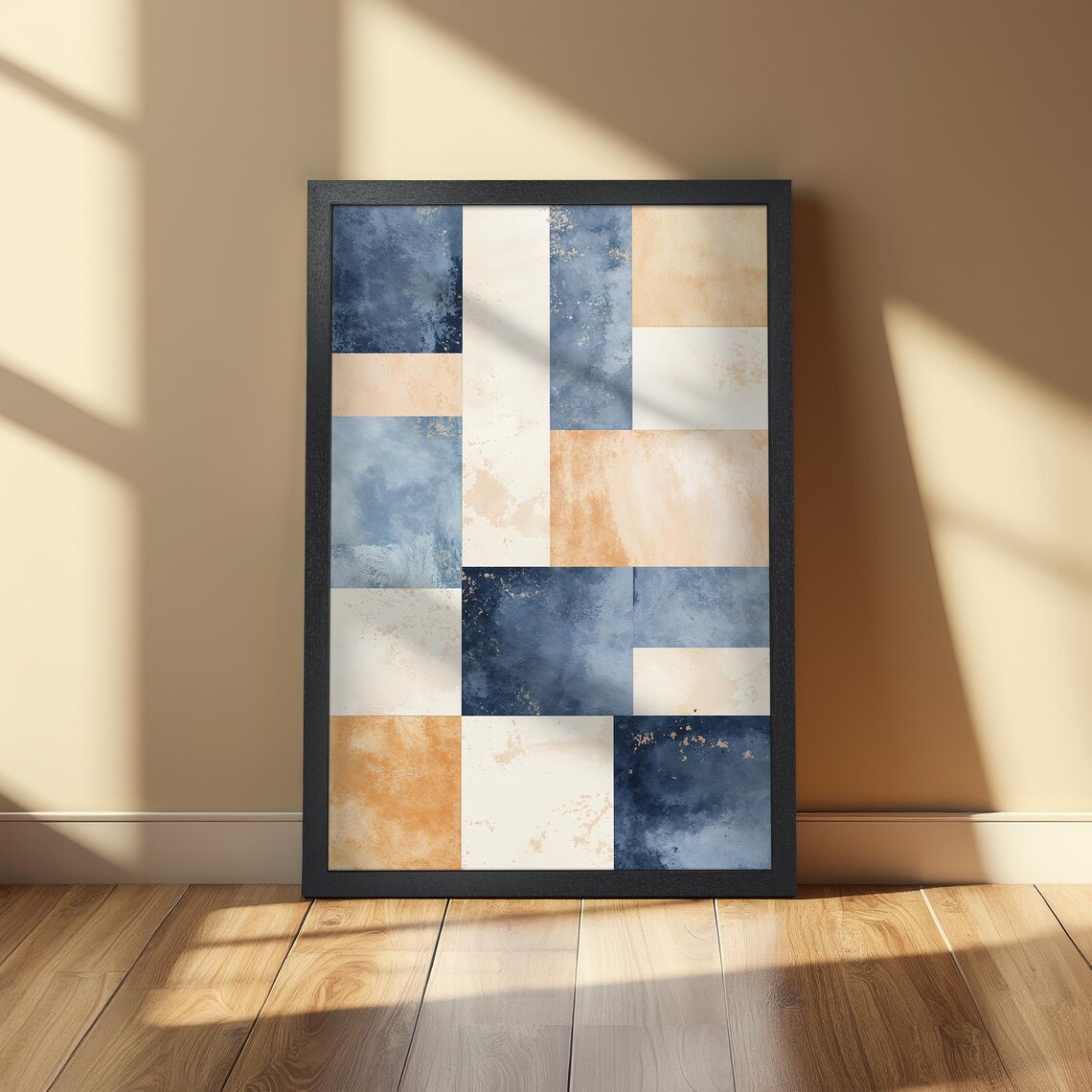 Abstract Poster, Minimalist Geometric Office Decor - Image 2