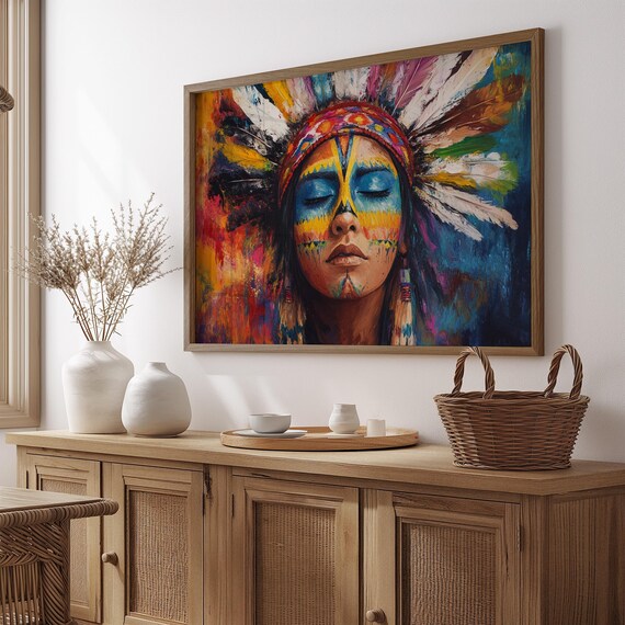 Mexican Art Print, Home Decor Gift for Her