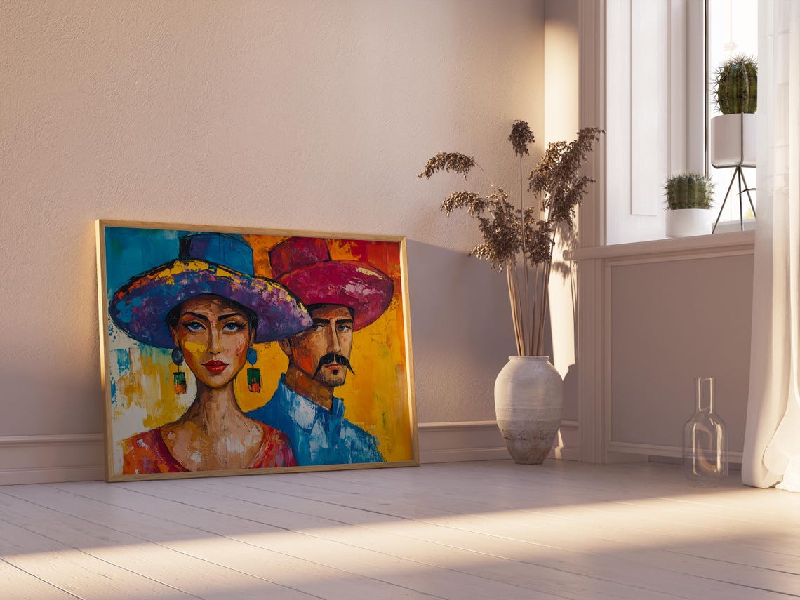 Mexican Art Print, Gift For Her - Image 2
