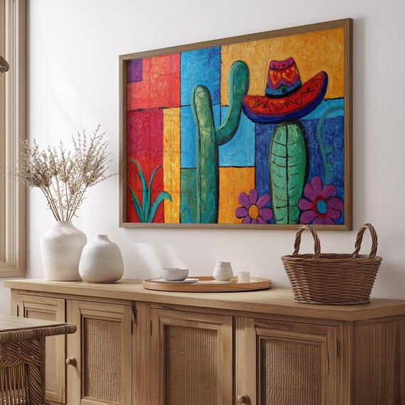 Mexican Wall Art - Gift for Her