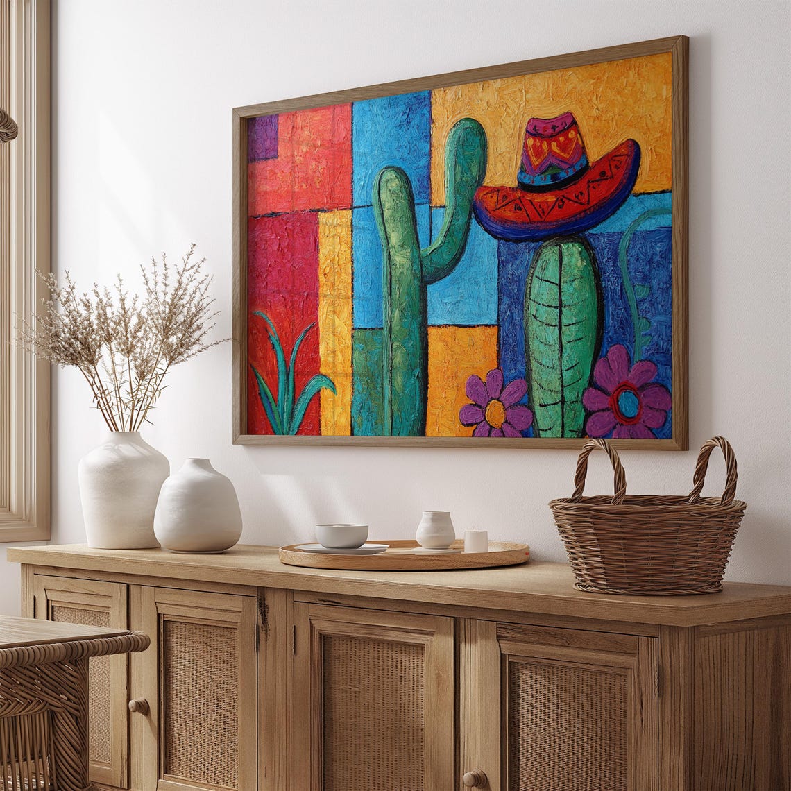 Mexican Wall Art - Gift for Her