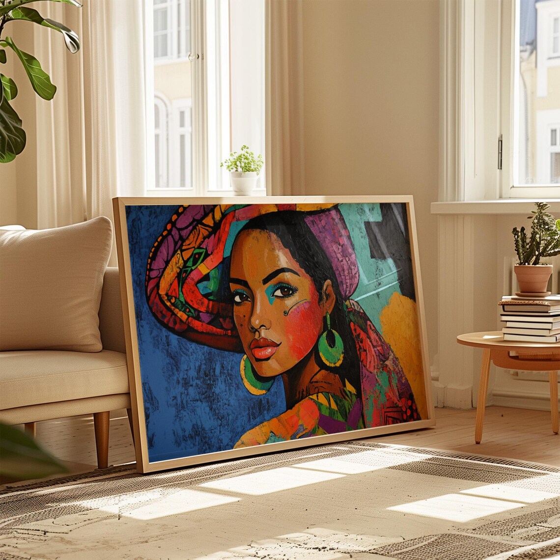 Mexican Art Print, Home Decor Gift for Her - Image 4