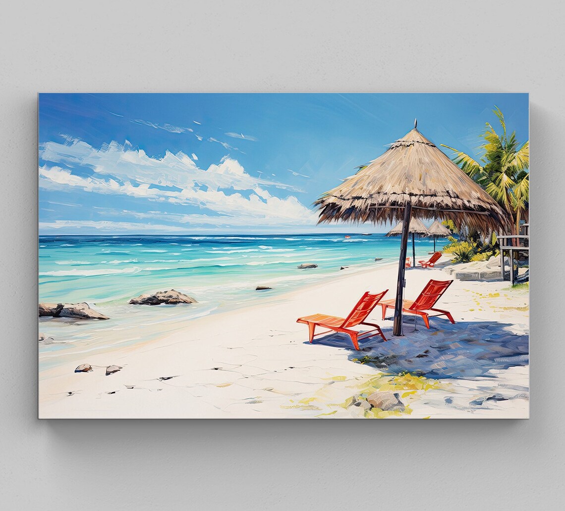 Isla Holbox Mexico Travel Poster, Wall Art Print