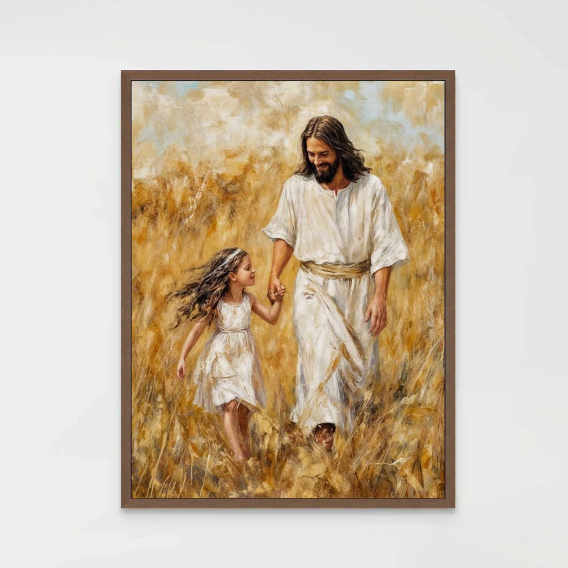 Days With Him Modern Christian Art, Jesus Sketch