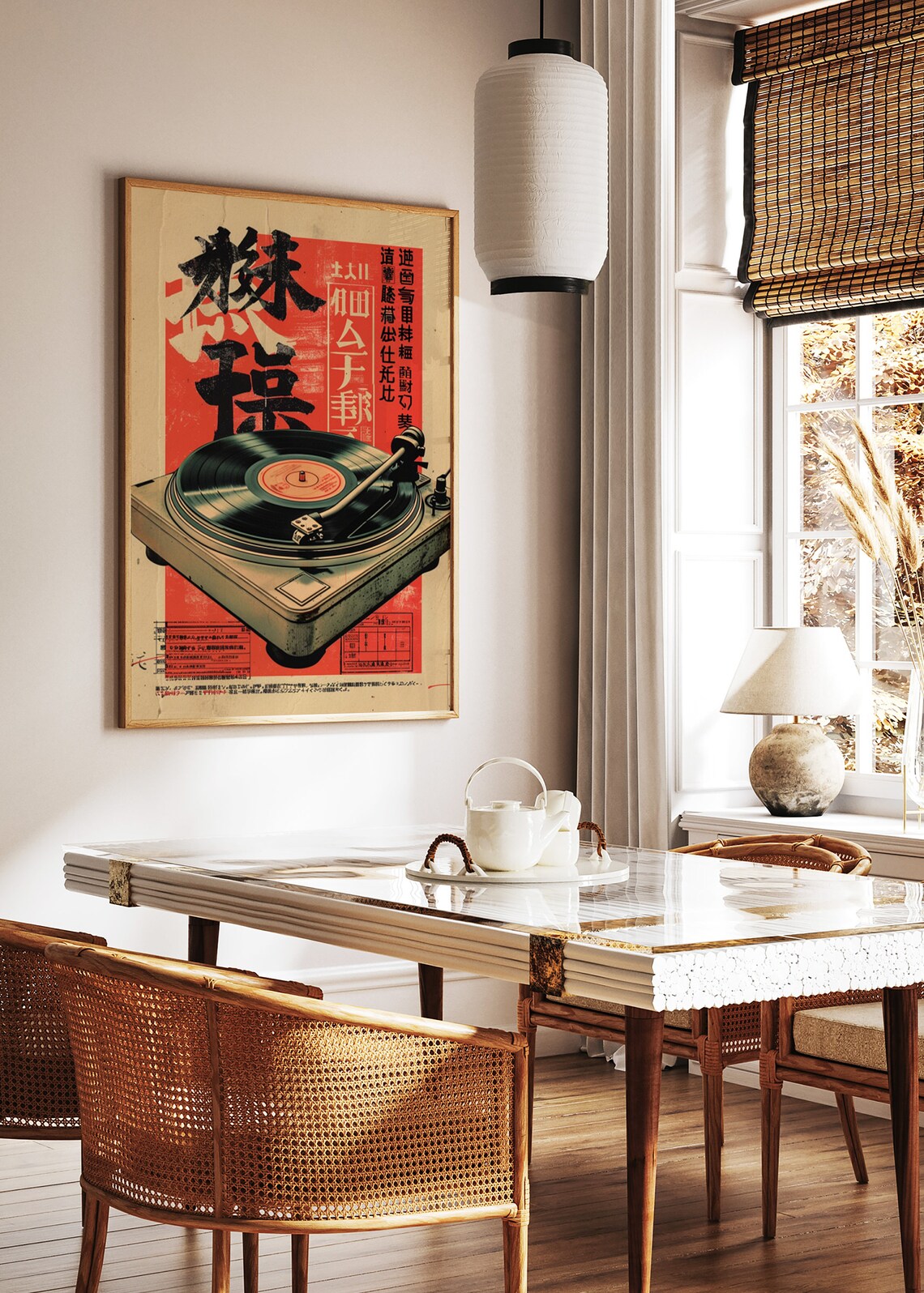 Japanese Retro Music Poster, Vintage Vinyl Print - Image 2