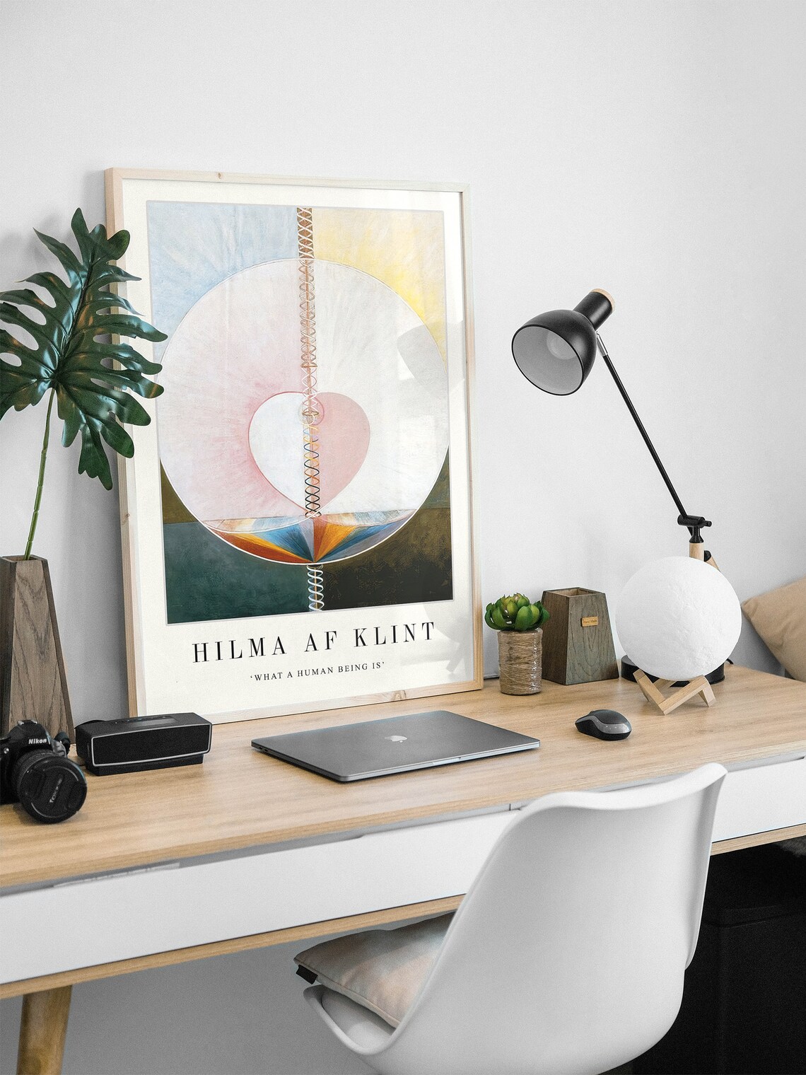Hilma Af Klint Exhibition Poster, Bauhaus Abstract Print - Image 2