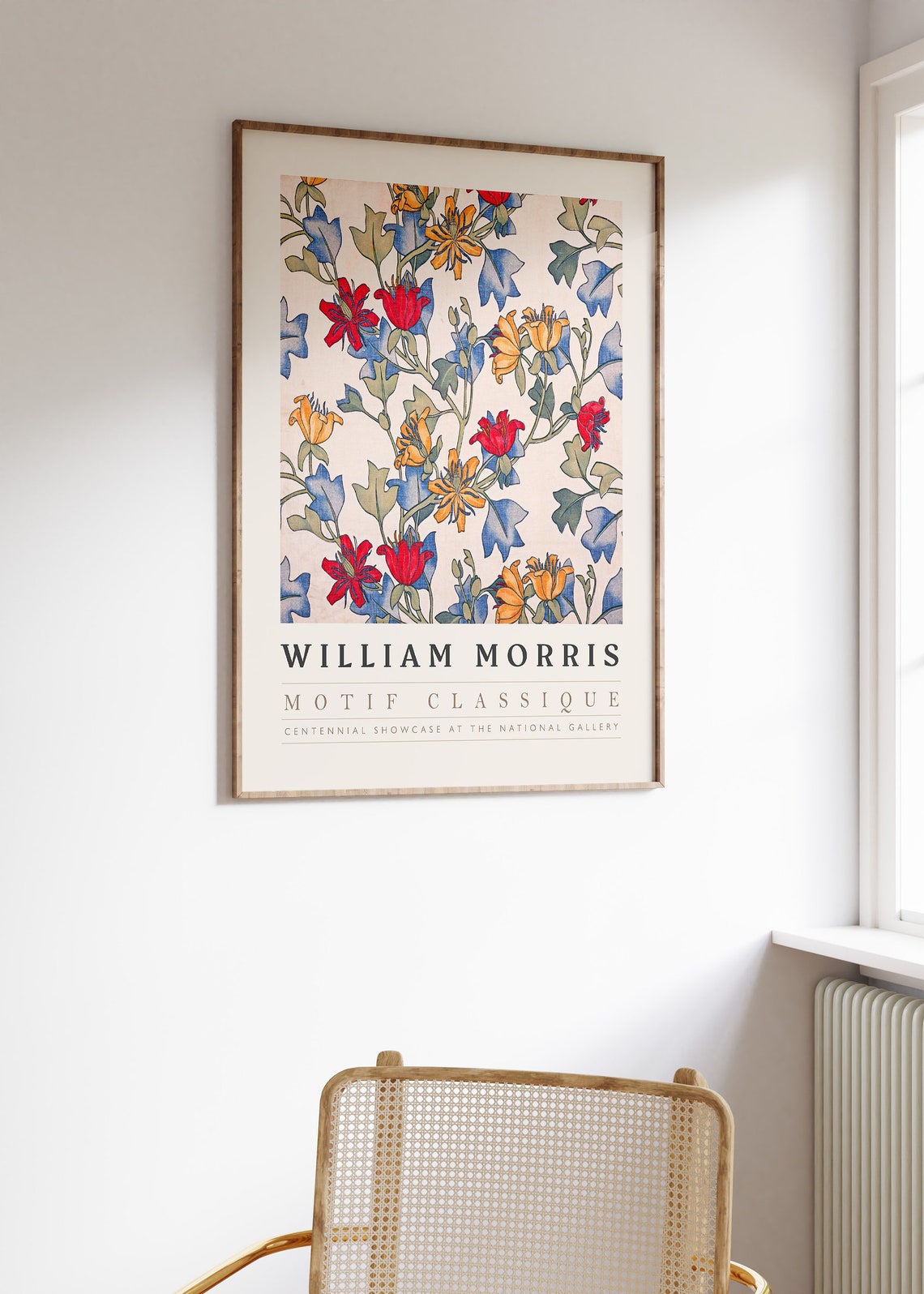William Morris Motif Classique Botanical Floral Gallery Print - Image 3