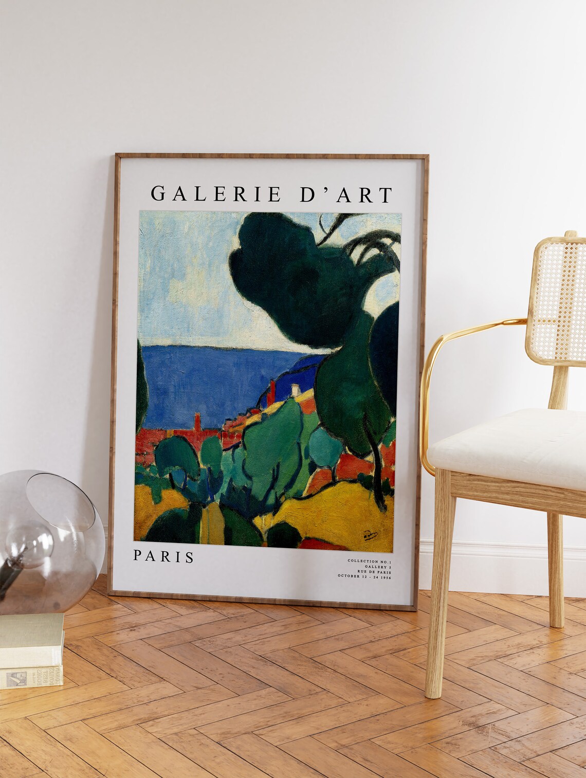 Andre Derain Vue De Cassis Exhibition Poster - Image 2