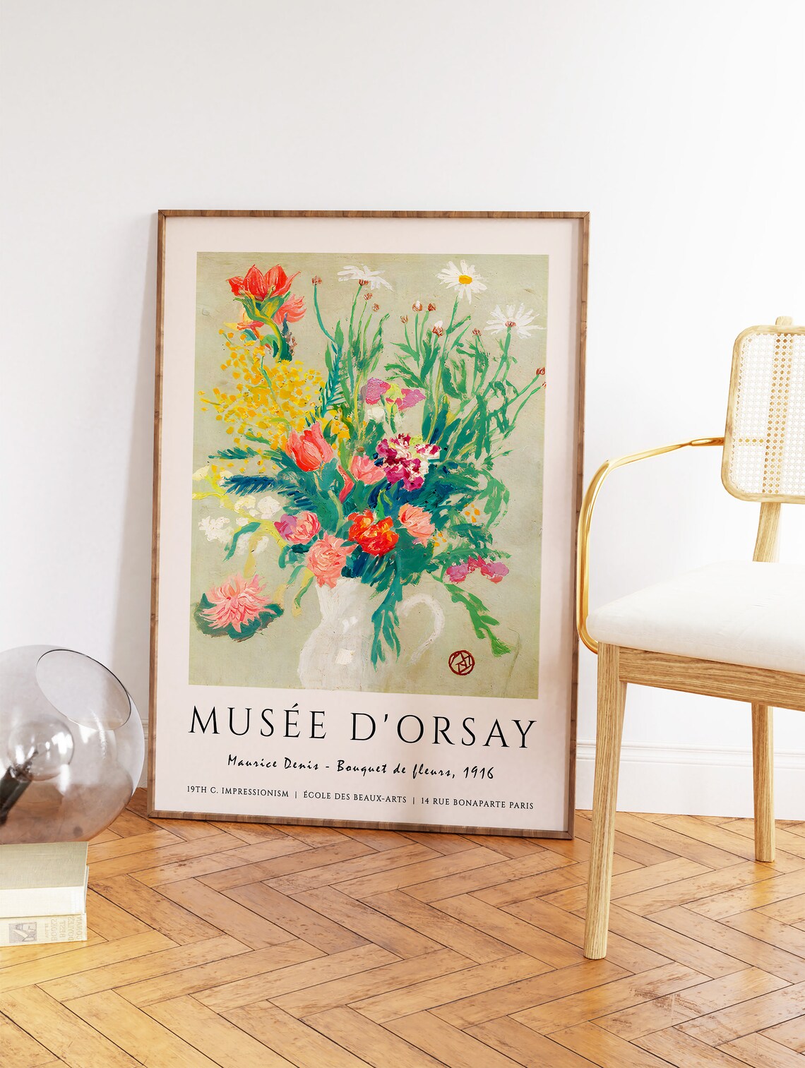 Maurice Denis Bouquet De Fleurs Art Print - Image 3
