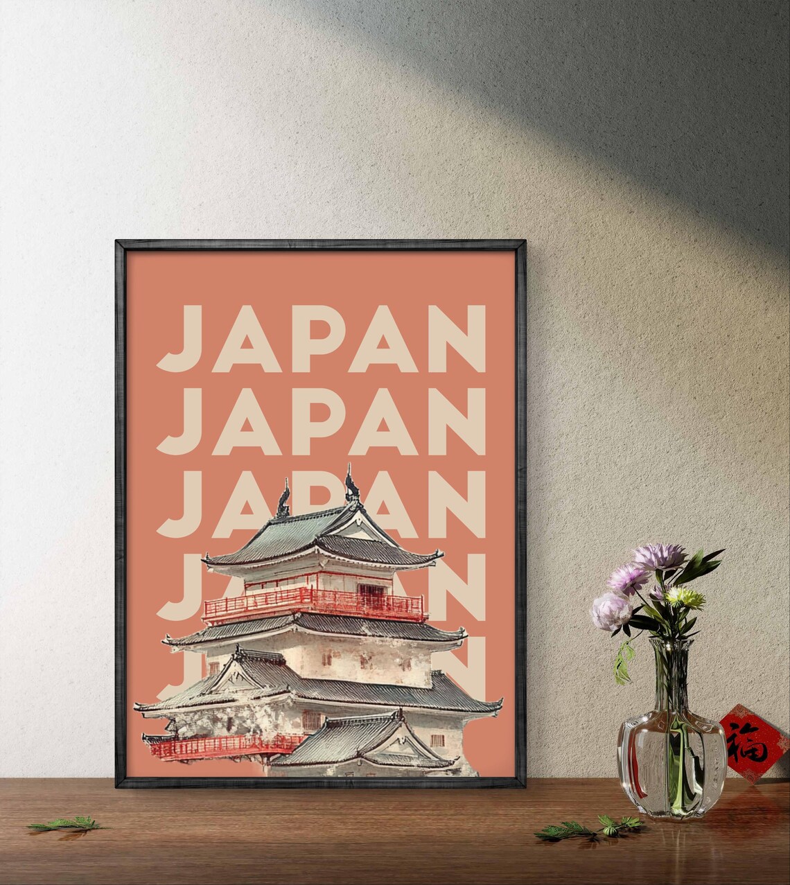 Japan Poster, Japanese Castle Architecture - Image 3
