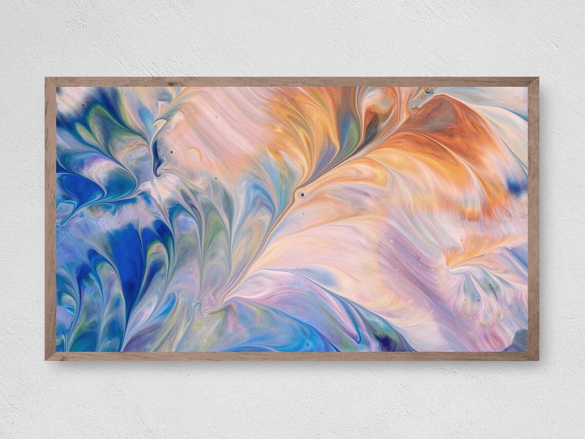 Instant Perfect Bliss, Abstract Modern Art Print