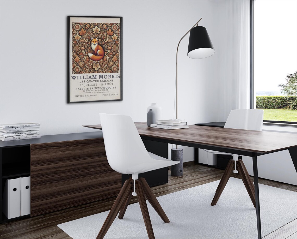William Morris Style Lautomne Art Print - Image 2