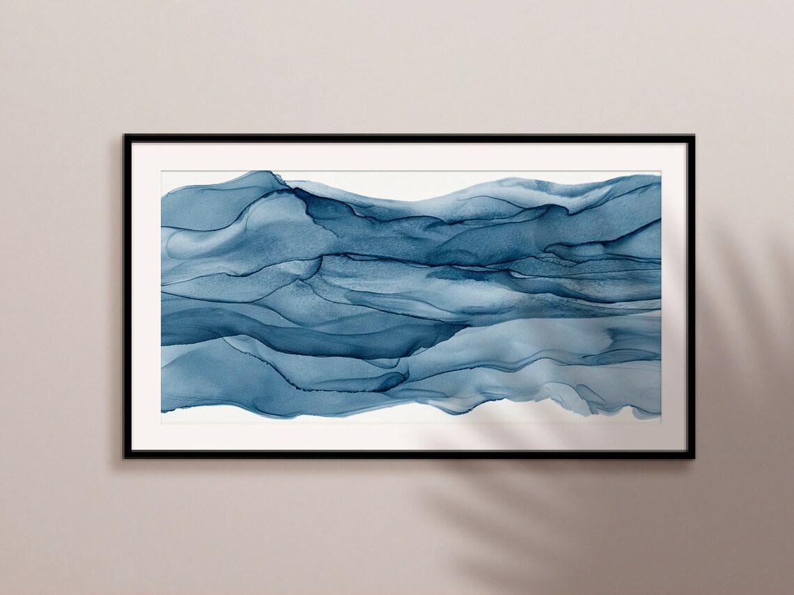 Abstract Modern Painting Art Print, Minimalist Decor - Image 3