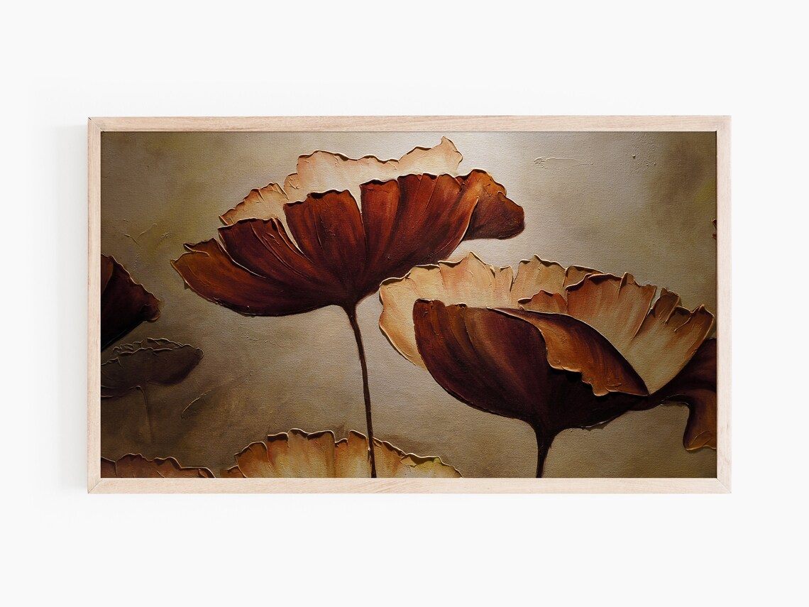 Vintage Flower Still Life Botanical Painting Poster - Image 3