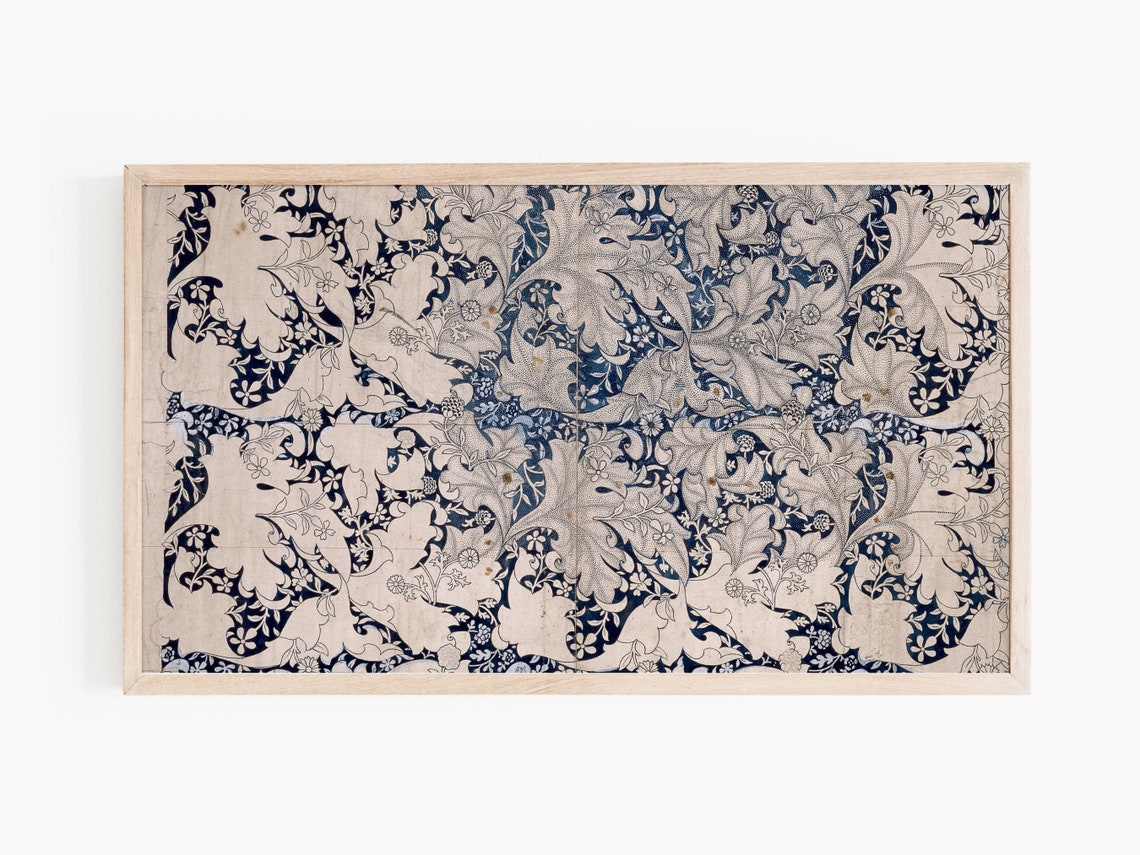 Botanical Pattern Flowers Art Print - Image 2