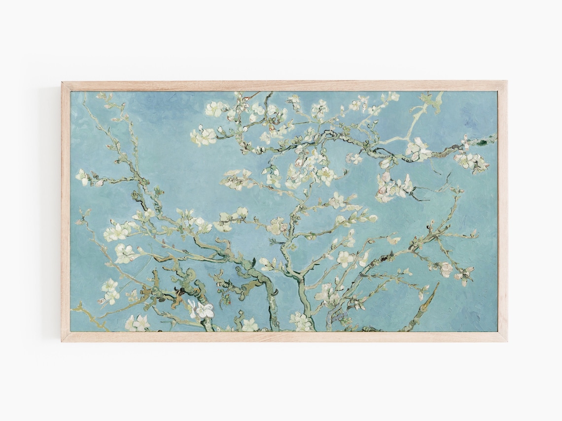 Van Gogh Spring Almond Blossoms Vintage Art Print - Image 2