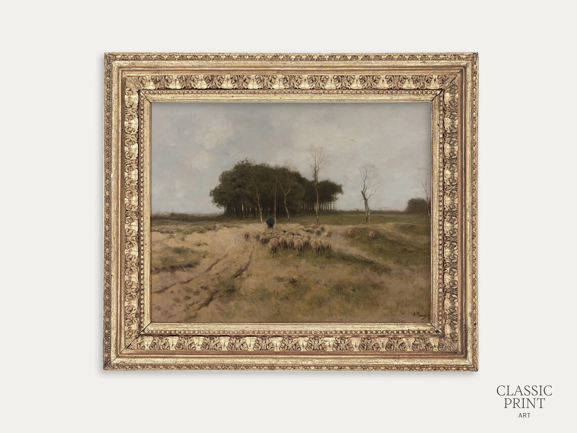 Country Landscape - Abstract Modern Art Print - Image 5